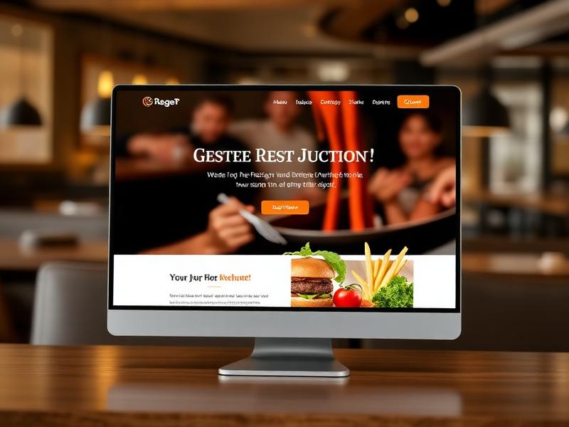 Grill House Restaurant website design preview